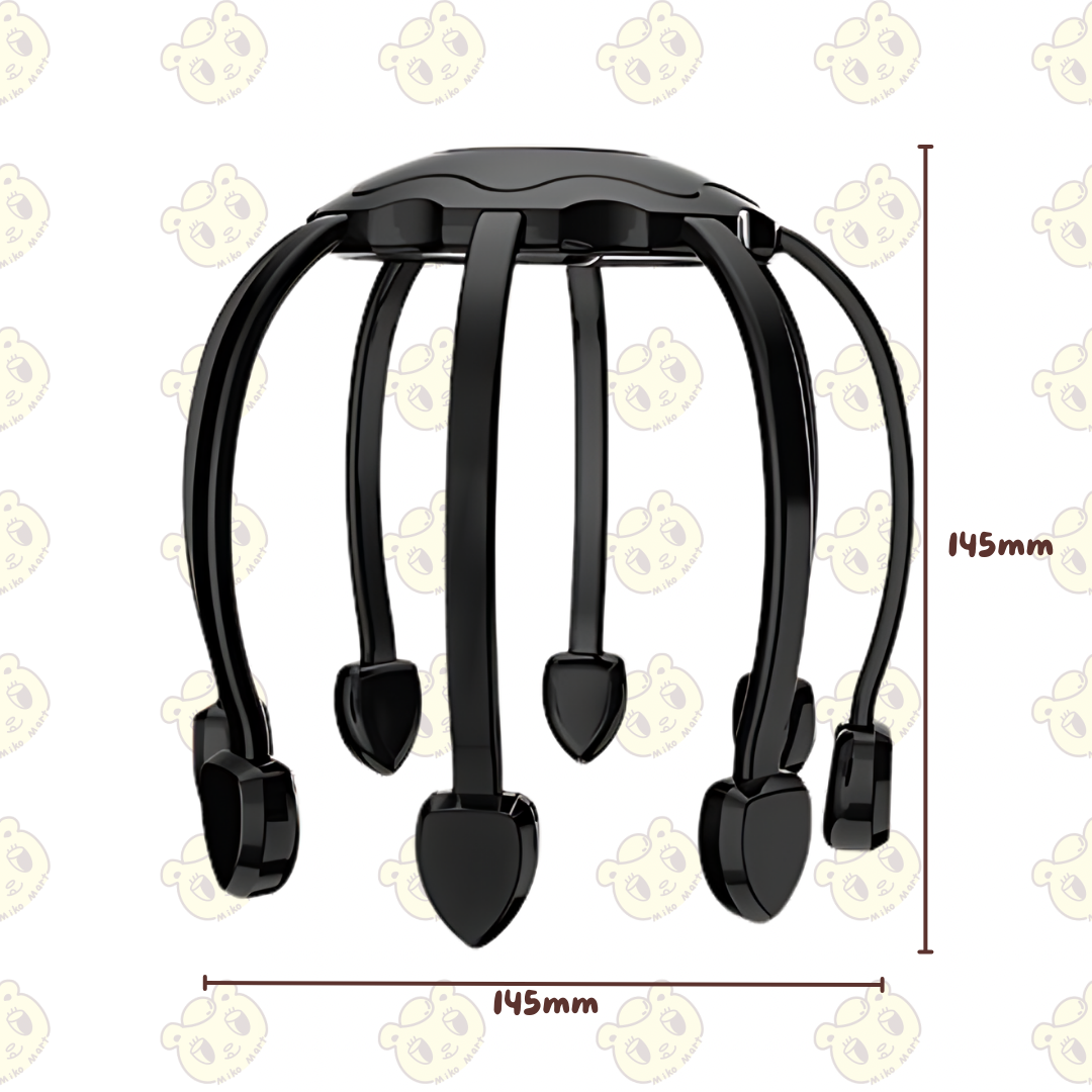 Light Weight Octopus Claw Head Massager