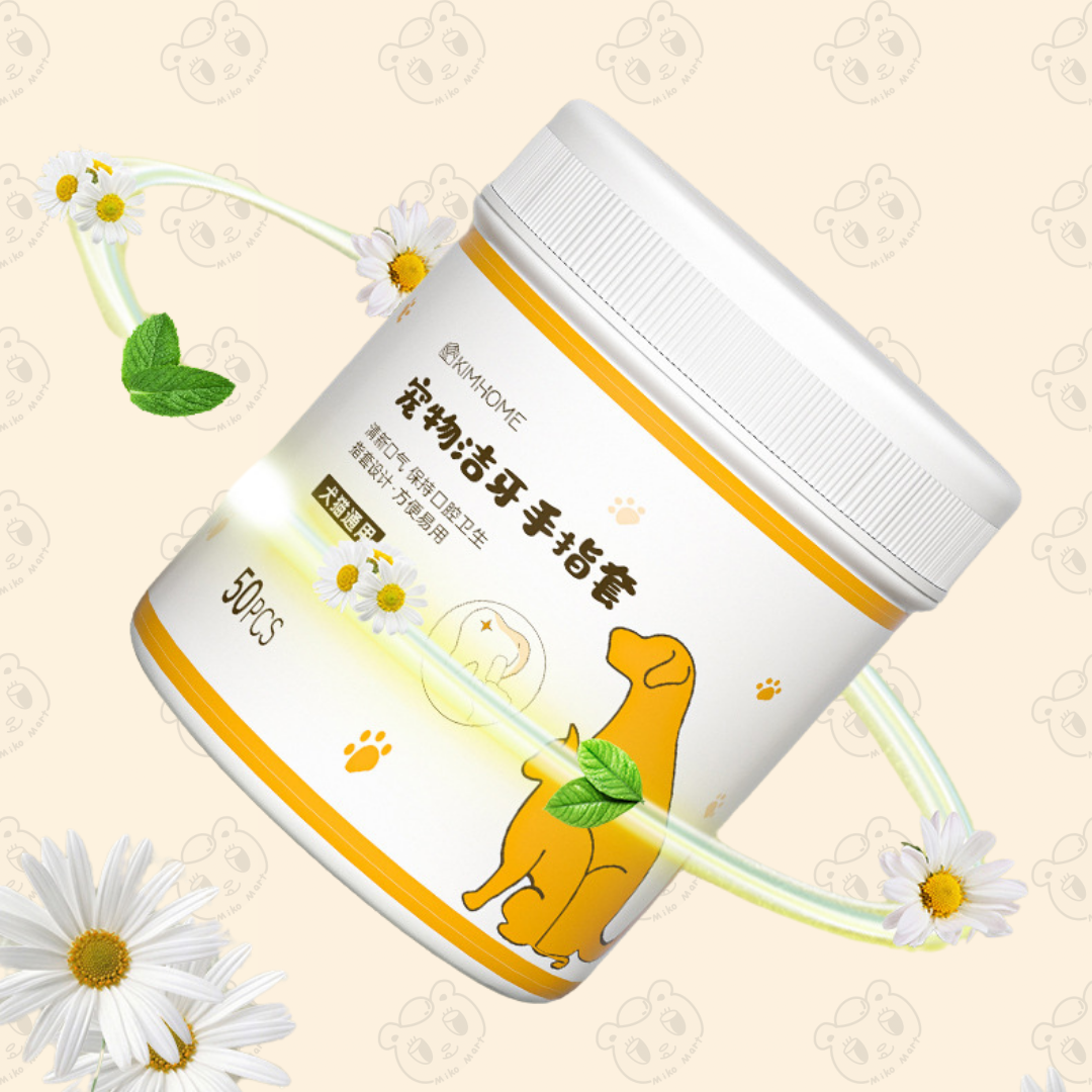 KIMIHOME Pet Dental Wipes
