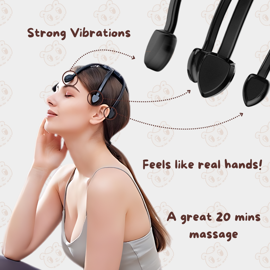 Light Weight Octopus Claw Head Massager