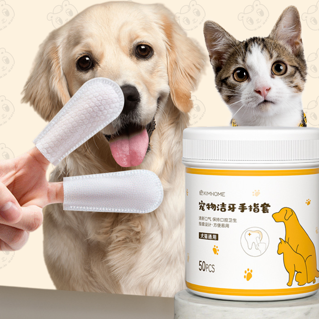 KIMIHOME Pet Dental Wipes