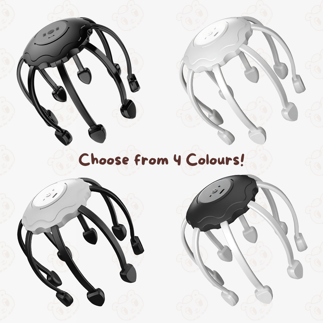 Light Weight Octopus Claw Head Massager
