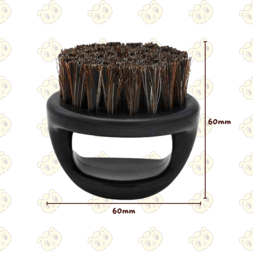 Barber Knuckle Ring Brush