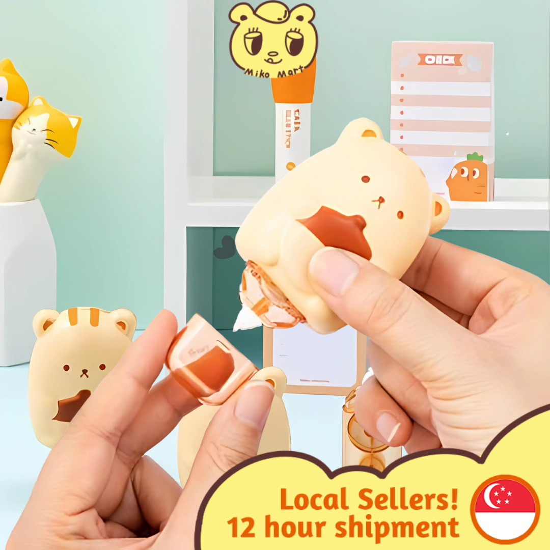 Animal Squishy Toy Correction Tape