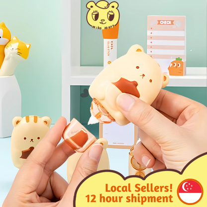 Animal Squishy Toy Correction Tape