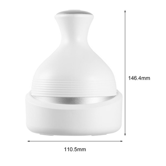 Dimensions of Scalp Massager